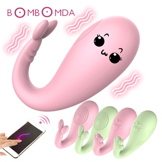 ❁▽▩Confidential delivery Vibrating Sex Toys for Women APP Bluetooth Wireless Remote Control G-spot M