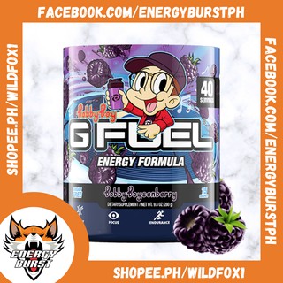 G Fuel Bobby Boysenberry Tub (40 Servings) Elite Energy and Endurance Powder Inspired by Logic GFUEL