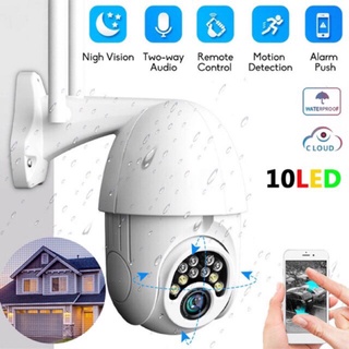 ┇❦❒V380 Q10 10 LED IR IP CAM WIFI Wireless Camera Monitor 1080p HD Dome CCTV Security IPCam C