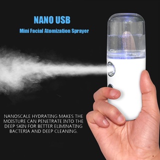 Mini Sprayer USB Rechargeable Face Steamer Humidifier Portable Air Humidifier Handheld Water