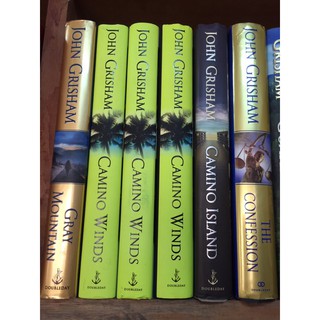 John Grisham Hardbound books