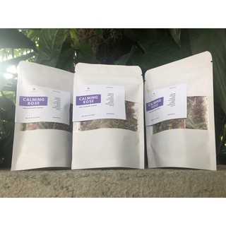 Chamomile and Lavender Tea with Dried Rose Petals (Calming Rose) 25g (2)