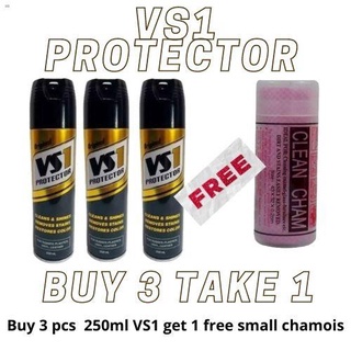 car3 PCS VS1 SPRYER MOTOR PROTECTION 250ML +FREE CLEAN CHAM SMALL (1)