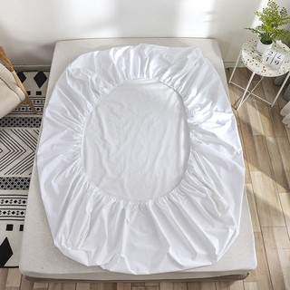 Bed Mattress Cover Waterproof Mattress Protector Topper Pad Fitted Sheet Elastic Bed Linens