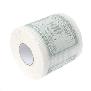 Fast shipping 1PC Funny One Hundred Dollar Bill Toilet Roll Paper Money Roll $100 Novel Gift HLG (7)