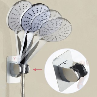 Shower Head Handset Holder CHROME Bathroom Wall Mount Adjustable Bracket