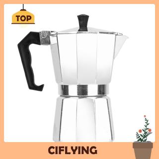 Aluminum 3/6/9 Cup Coffee Moka Pot Stove Espresso Latte Maker Percolator