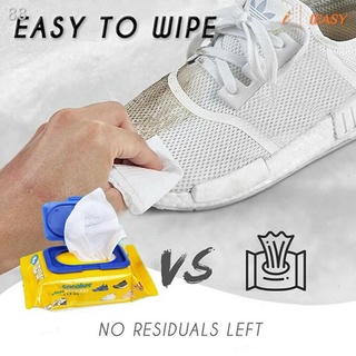 ∏▨Travel Portable Disposable Sneakers Cleaning Wet Wipes White Artifacts Shoes Quick Easy