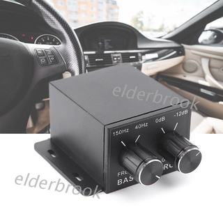 EDB* Car Audio Regulator Amplifier Bass Subwoofer Stereo Equalizer Controller 4 RCA