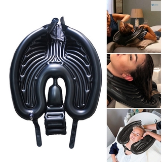 【Spot + COD】 Inflatable Hair-washing Basin Sink 70*47*5cm Portable Shampoo Bowl Salon Equipment for Home Bed Travel SDD