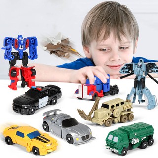 Robot Transformers Action Figures Kids Toys Mini Series Model Collection Gifts