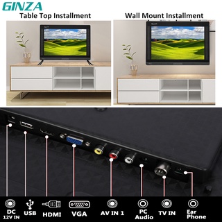 GINZA 24 INCH TV Sale Flatscreen LED TV FHD FREE TV MOUNT TV BRACKET (Screen size 20 inch) (2)