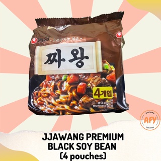 Nongshim Jjawang (Premium Black Soy Bean Noodle) 134g 4pcs