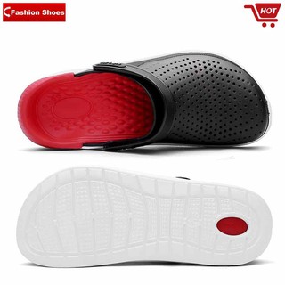 Sandals Hole Shoes Summer Essentials Sunny Rain Hole Shoes Men s and Women s Summer Non-slip Breathable Outdoor Beach Shoes Casual Sandals Men s and Women s Eco-friendly Fashion Men s Shoes Hollow Shoes Student Trendy Shoes