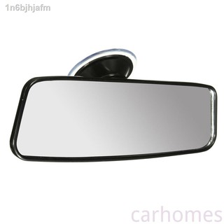 ✇Universal 200mm Car Truck Wide Flat Interior Rear View Mirror Vehicle Suction Stick Rearview
