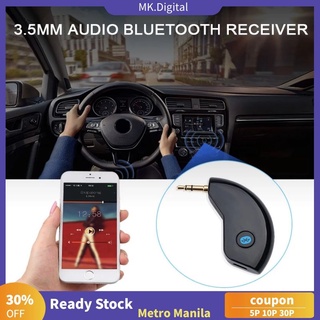 Bluetooth Audio Receiver AUX PORT Car Kit Wireless Adapter 3.5mm Stereo Music Bluetooth Receivers