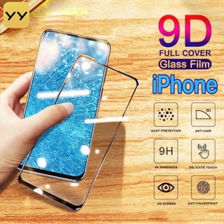 9D Full Tempered Glass for iPhone 6 6s 7 8 6P 6sP 7P 8P X Xs XR 11 Pro ProMax 12 RPO 13 PRO MAX