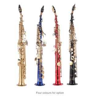 ammoon Brass Straight Soprano Sax Saxophone Bb B Flat (2)