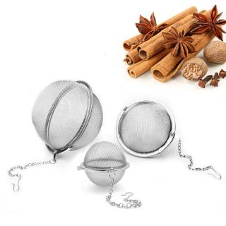 ♡♡Deicy Tea Infuser Stainless Steel Sphere Mesh Tea Strainer Spice Filter Diffuser
