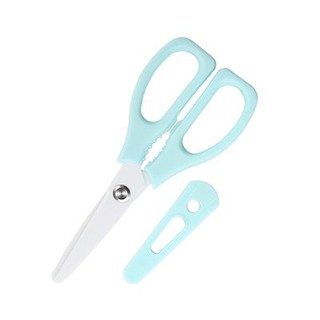 ▣エBaig kitchen ceramic scissors supplementary scissors baby baby manual food scissors children food