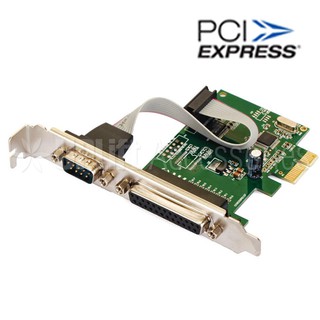 Serial / Parallel Expansion Card for PC (PCI-E Interface)