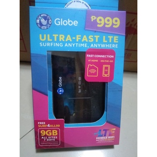 Globe Pocket wifi Globe prepaid wifi LTE wifi portable wifi 4G globe wifi (brand new with sealed)