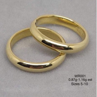 18K Saudi Gold Wedding Ring