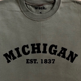 Michigan Est. 1837 | State | USA | College Classic Tee by @wacktheclothingbrand (1)