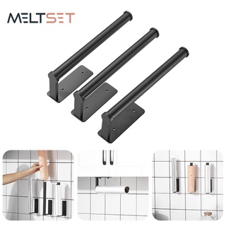 Wall Mounted Stainless Steel Toilet Paper Holder Kitchen Self-adhesive Towel Holder Paper Roll Shelf