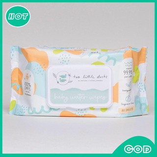 Two Little Ducks Biodegradable Baby Water Wipesbaby wipes