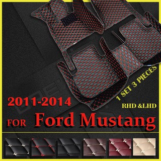 ❏Car floor mats for Ford Mustang 2011 2012 2013 2014 Custom auto foot Pads automobile carpet cover