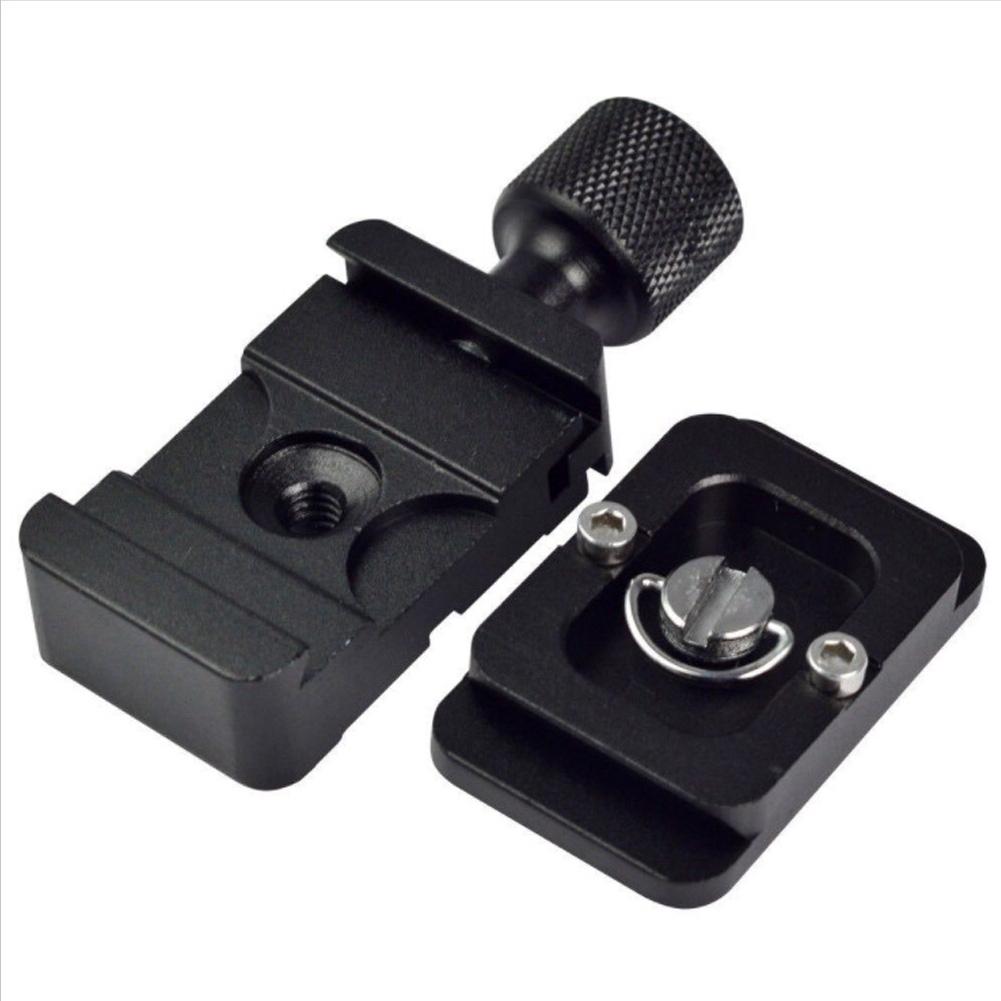 Camera Clamp Adapter Universal Accessories Aluminium Alloy Holder Stabilizer Quick Release Plate