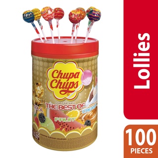 Chupa Chups The Best of Assorted 100s - 1 jar