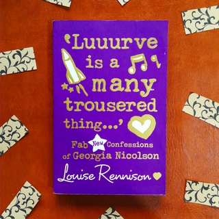 Luuurve Is a Many Trousered Thing by Louise Rennison Paperback Young Adult Book