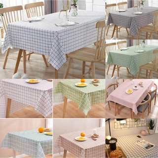 Simple style Tablecloth Table Cover for four seats Waterproof Oilproof Convenient finishing