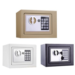 TKK Solid Steel Electronic Digital Wall Keypad Lock Money Jewelry Storage Safe Safety Vault Box