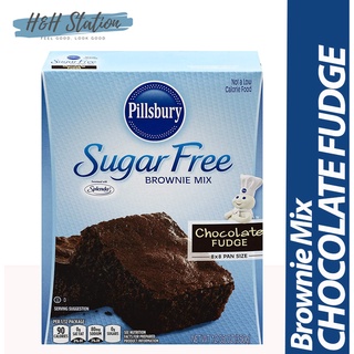 Sugar Free / Zero Sugar / Diet Pillsbury Fudge Brownie Mix with Splenda, Chocolate, 12.35 Ounce
