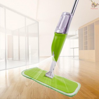 FUN 400ML Spray Floor Mop with Reusable Microfiber Pads 360 Degree Handle Mop for Home Kitchen Laminate Wood Ceramic Tiles Floor Cleaning