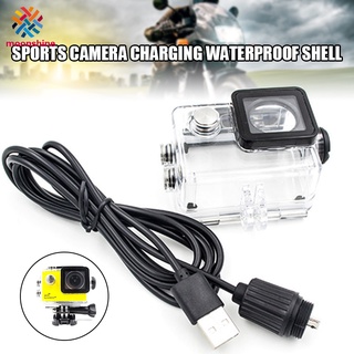 Camera Accessories Waterproof Case With USB Cable Charger Cover for SJCAM Sj4000 Sj7000 Sj9000