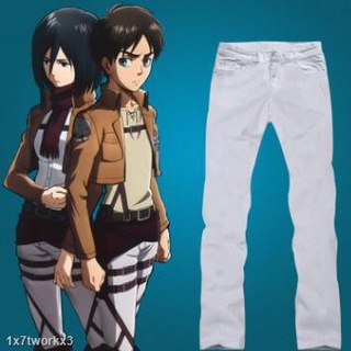 ♝✱✺Attack on Titan Captain/Allen/Mikasa cosplay pants costume cotton