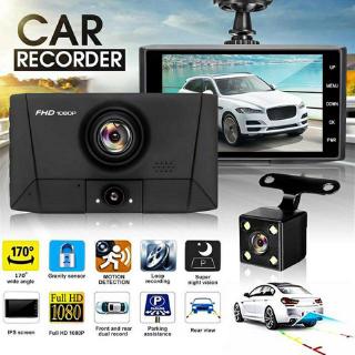 [✅COD] Car Dash Camera 3 Lens Camera HD Car Recorder DVR DASH CAM G-Sensor Recorder