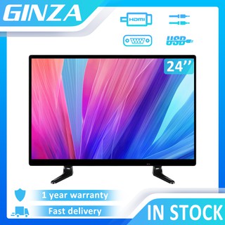 ( TV STAND ) GINZA 22 inch TV 24 inch TV flat on sale screen tv Full HD ultra-slim Flat-screen Not S