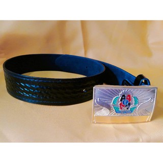 【ReadyStock inPH】 Security Belt w/ Buckle ( High Quality Leather)
