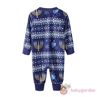 BABYGARDEN-Christmas Family Clothing Matching Pajamas Same Pattern Print Sleepwears Set for Boys Girls Men and Women (9)
