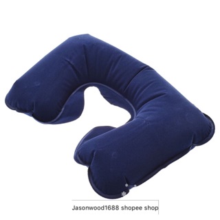 Inflatable neck pillow travel pillow