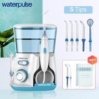 Waterpulse V300 800ml Oral Irrigator 7pcs Tips Dental Water Flosser Water Floss Oral Hygiene Dental Flosser Water Flossing