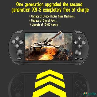 Portable handheld X9-S PSP game console player built-in 10000 games BL