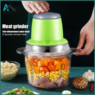 Meat grinder 2L capacity Kitchen mincer Stainless steel blade Multifunctional electric mixer