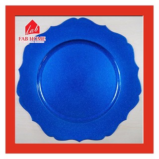 Charger Plate 13” Blue Set of 6