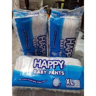 happy baby pants [murang diaper] XLARGE (30pcs)